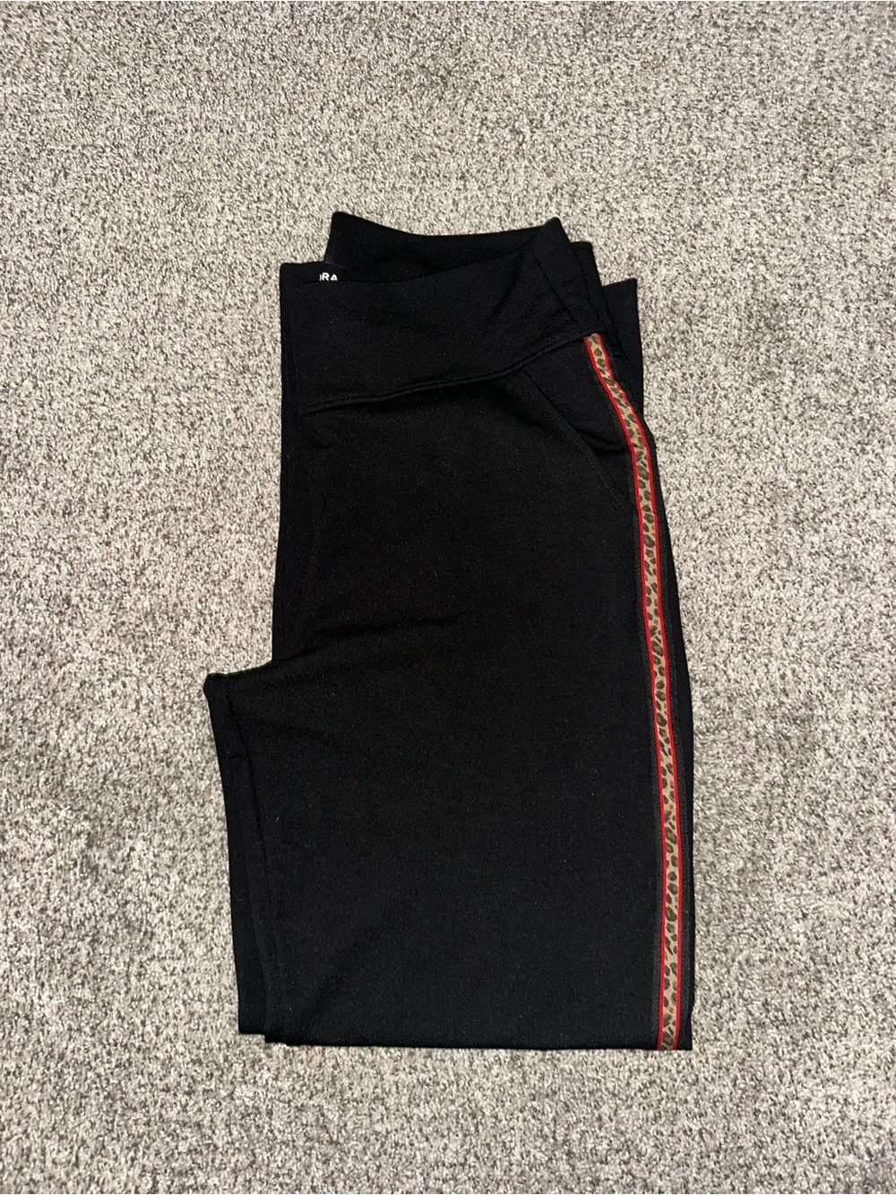 Victory Straight Leg Pant - Black - Leopard - Picture 3 of 5